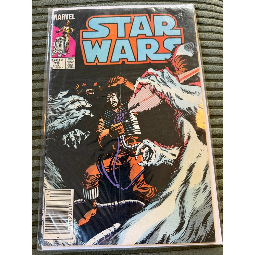 Marvel Star Wars 78 Dec 1983 Bronze Age Comic Book Lando Calrissian Hoth Stuff